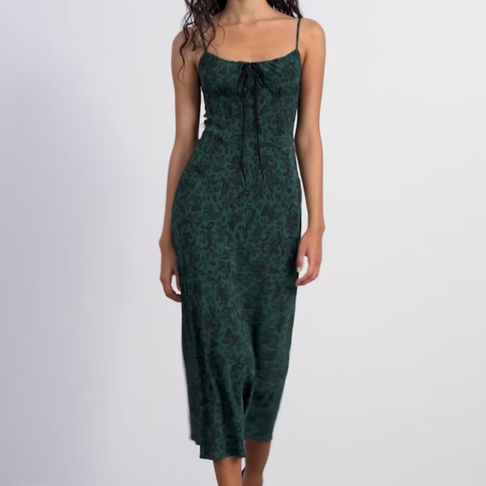 Realisation Par Alba Dress in Dazed Noir